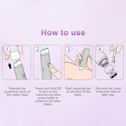 Double head Shaver  ماكينة حلاقة كهربائية